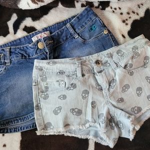 Lot of Size 1 jean shorts